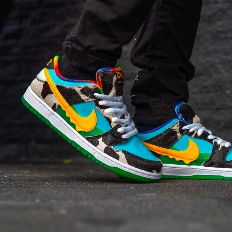 Ben and Jerry themed Nike dunk lows